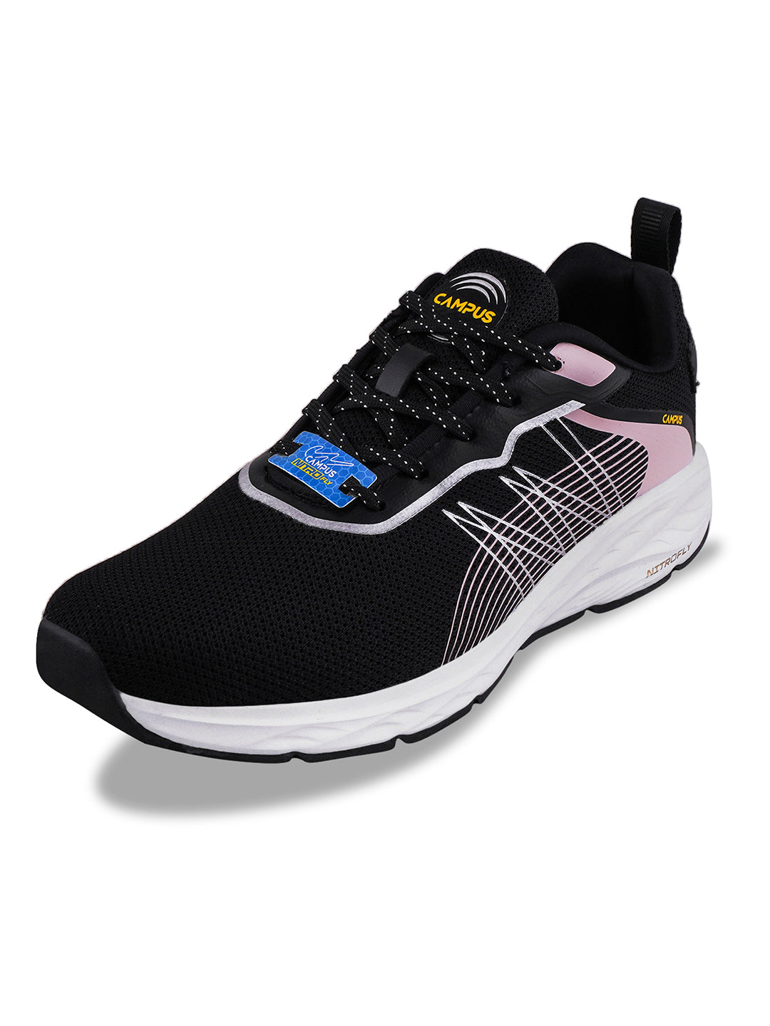 VIRTAL Black Men's Sports Shoes