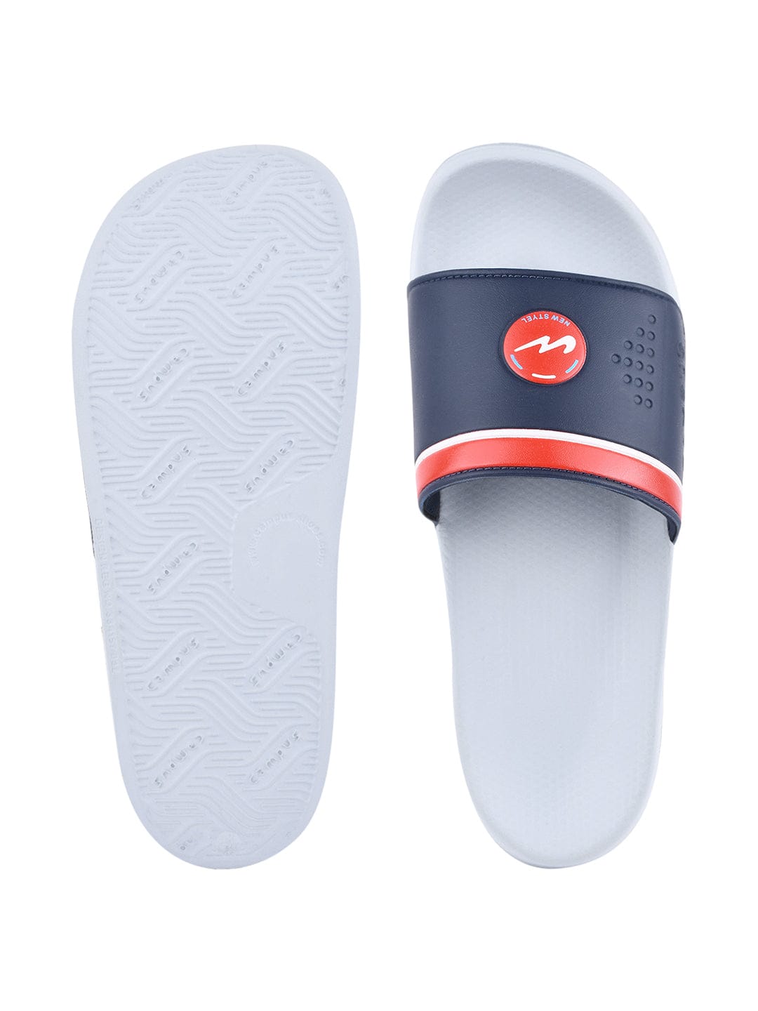 SL-431 Blue Men's Slides