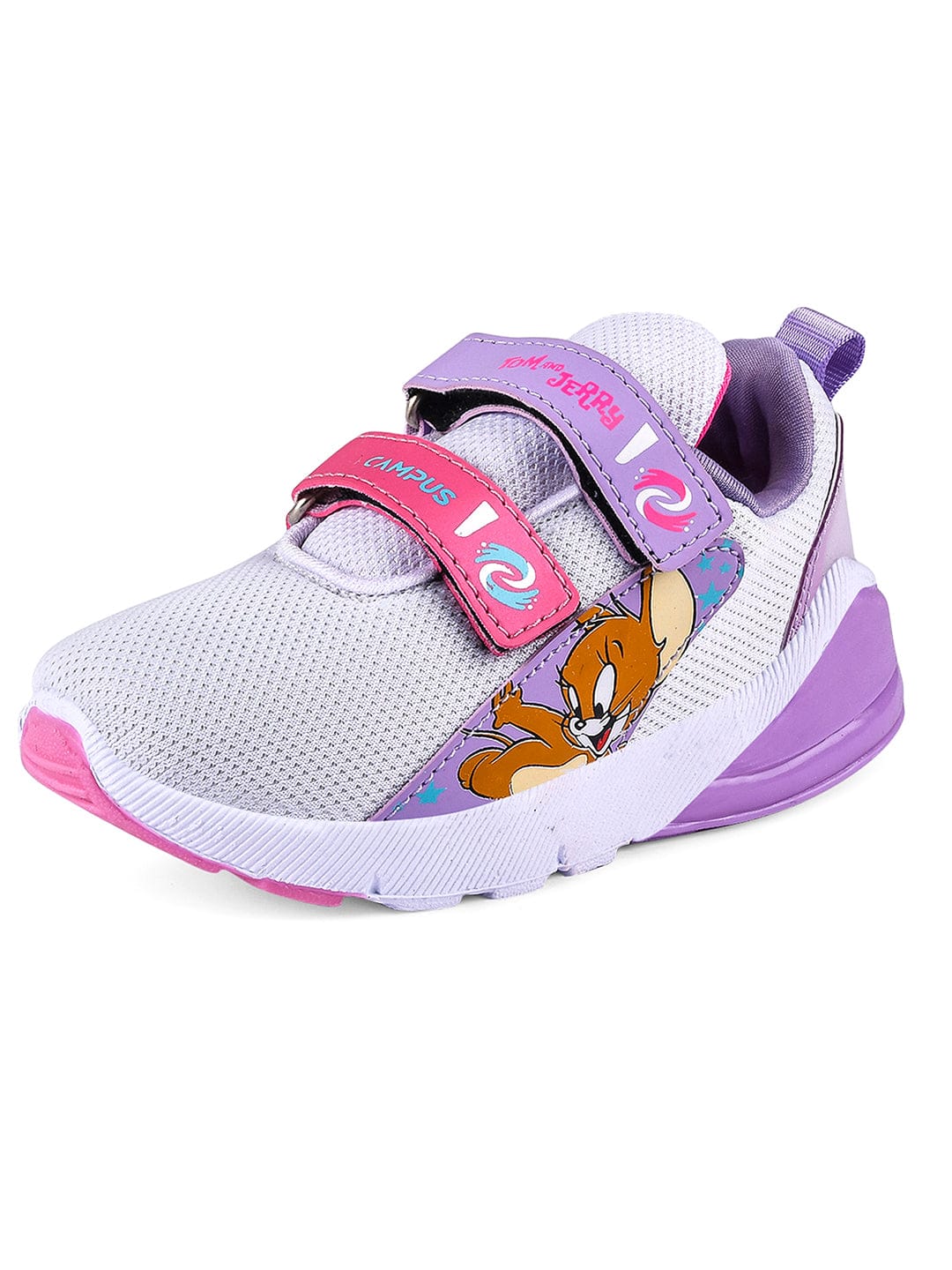 NT-562V White Kid's Running Shoes