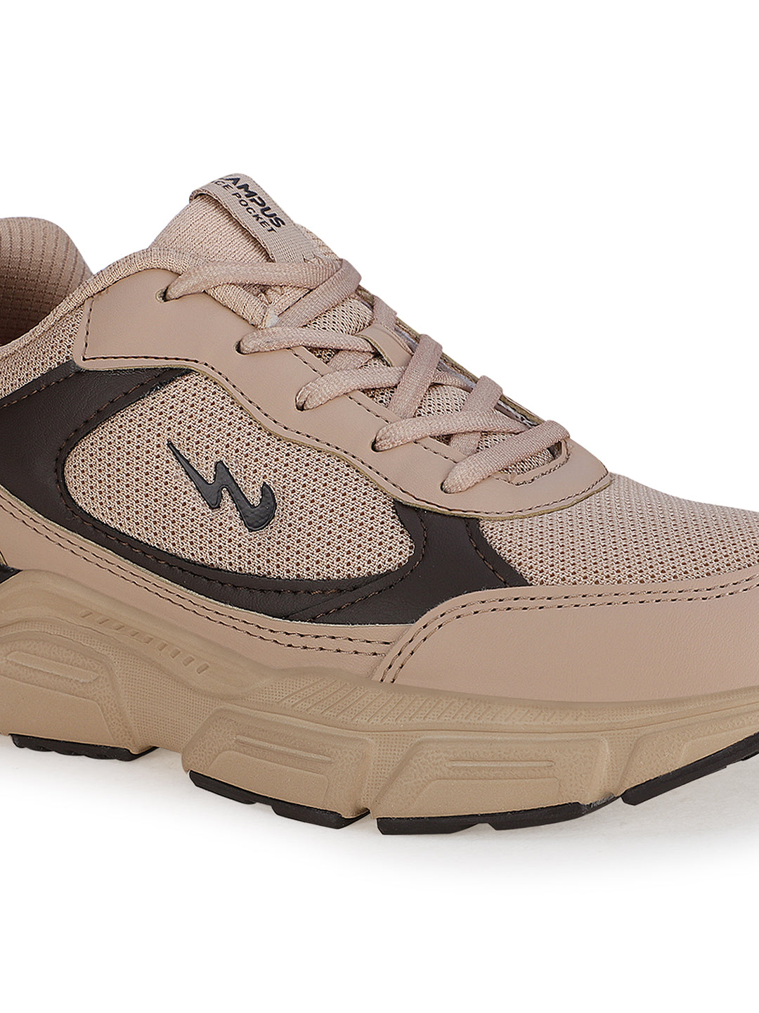 NAVIGATOR Beige Men's Running Shoes