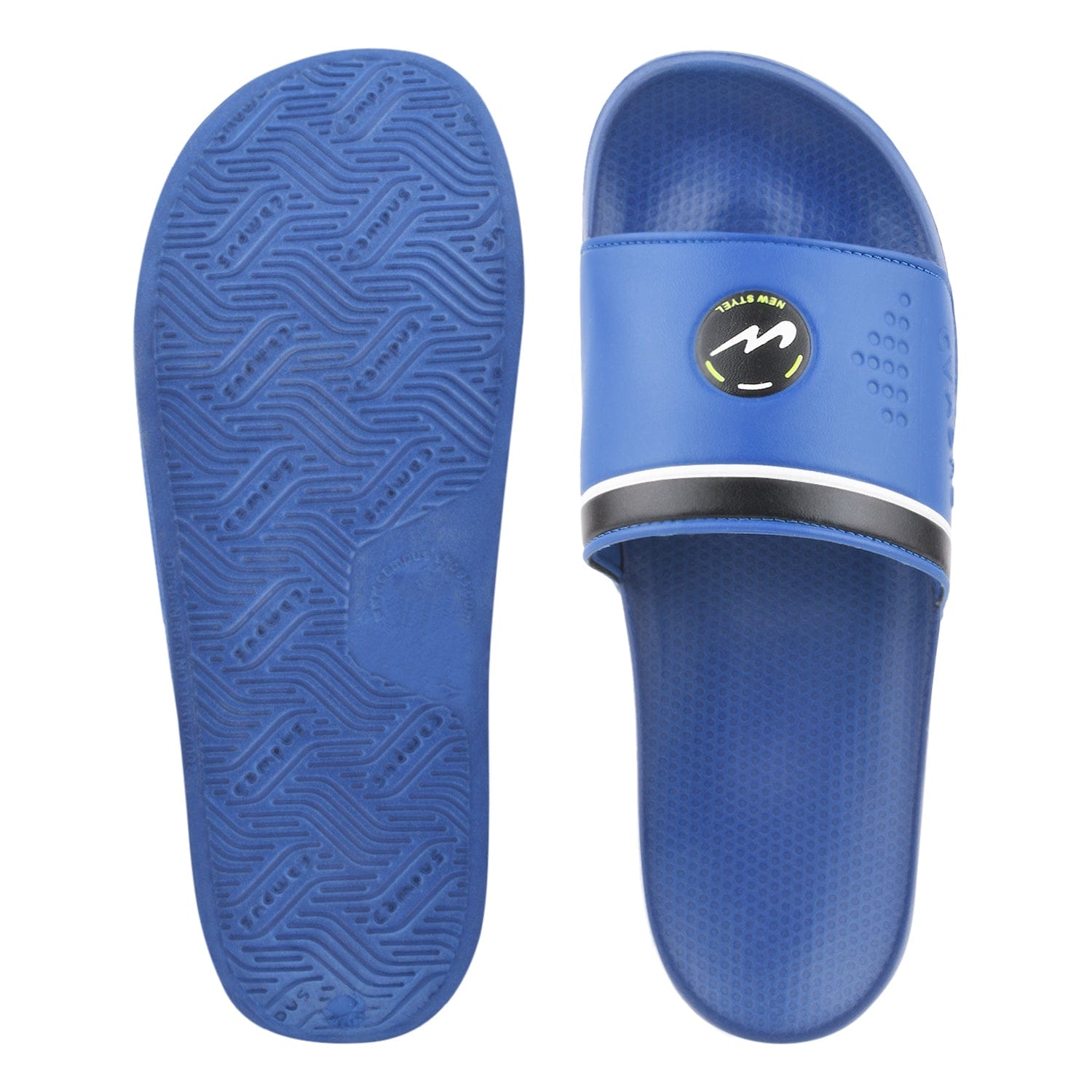 SL-431 Blue Men's Slides