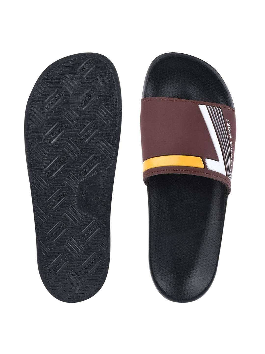 SL-432 Brown Men's Slides