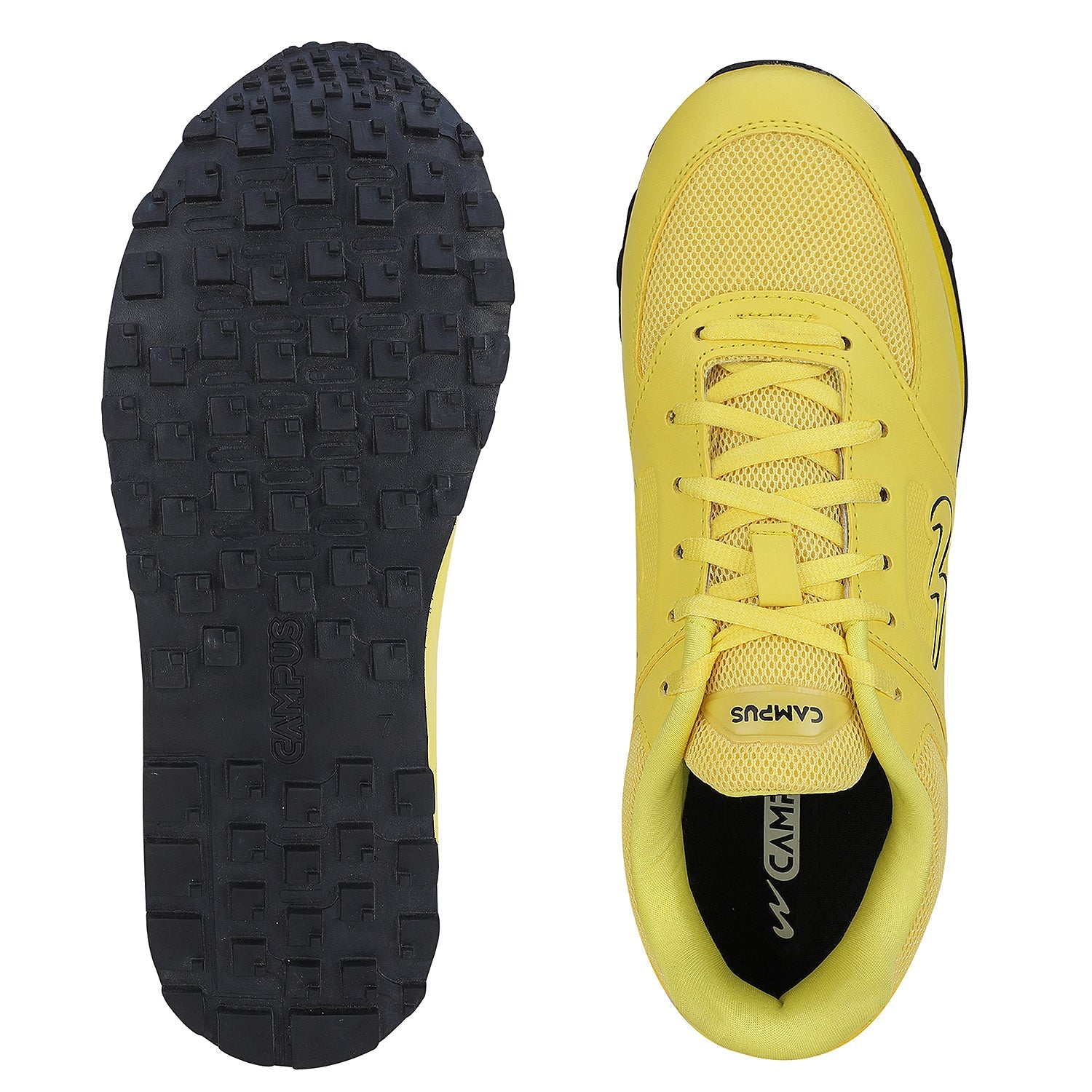 HILLTOP Yellow Men's Casual Shoes