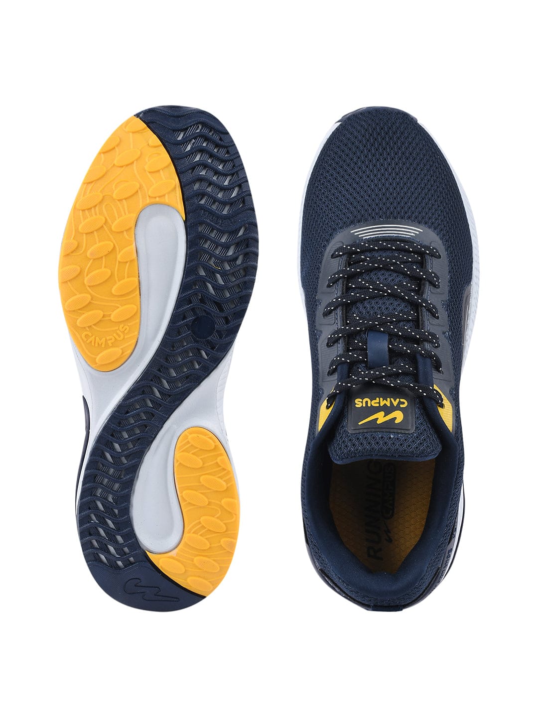 CAMP-HUSTUN Navy Men's Running Shoes