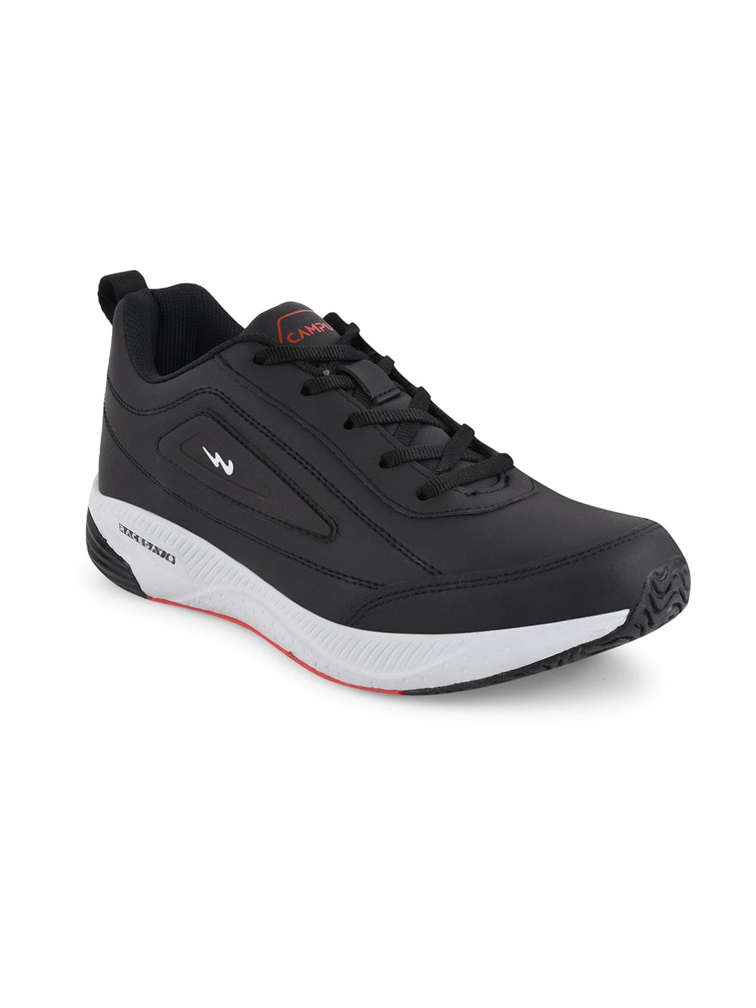 DUSK Black Men's Running Shoes