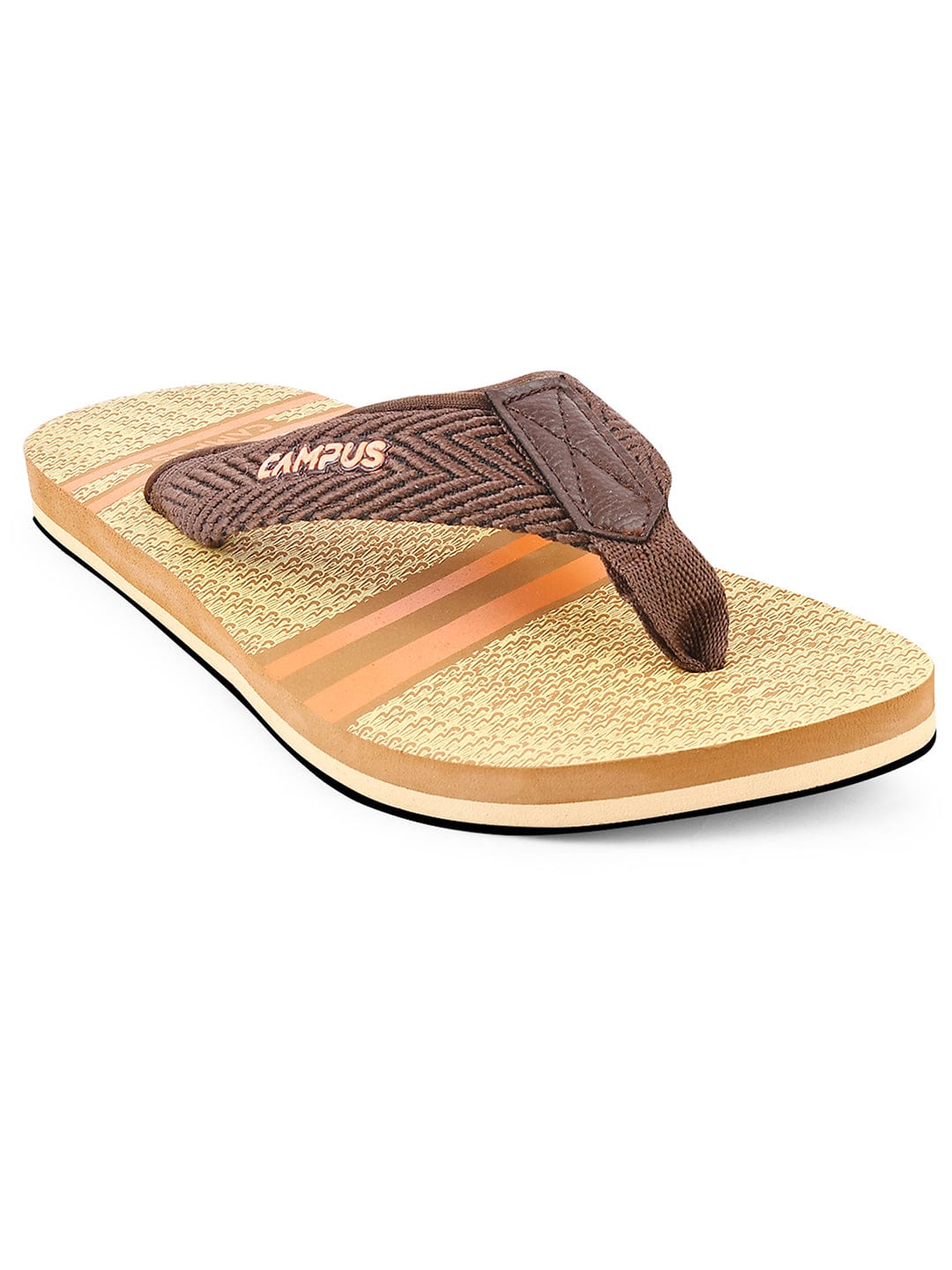 GC-1027A Brown Men's Flip Flops