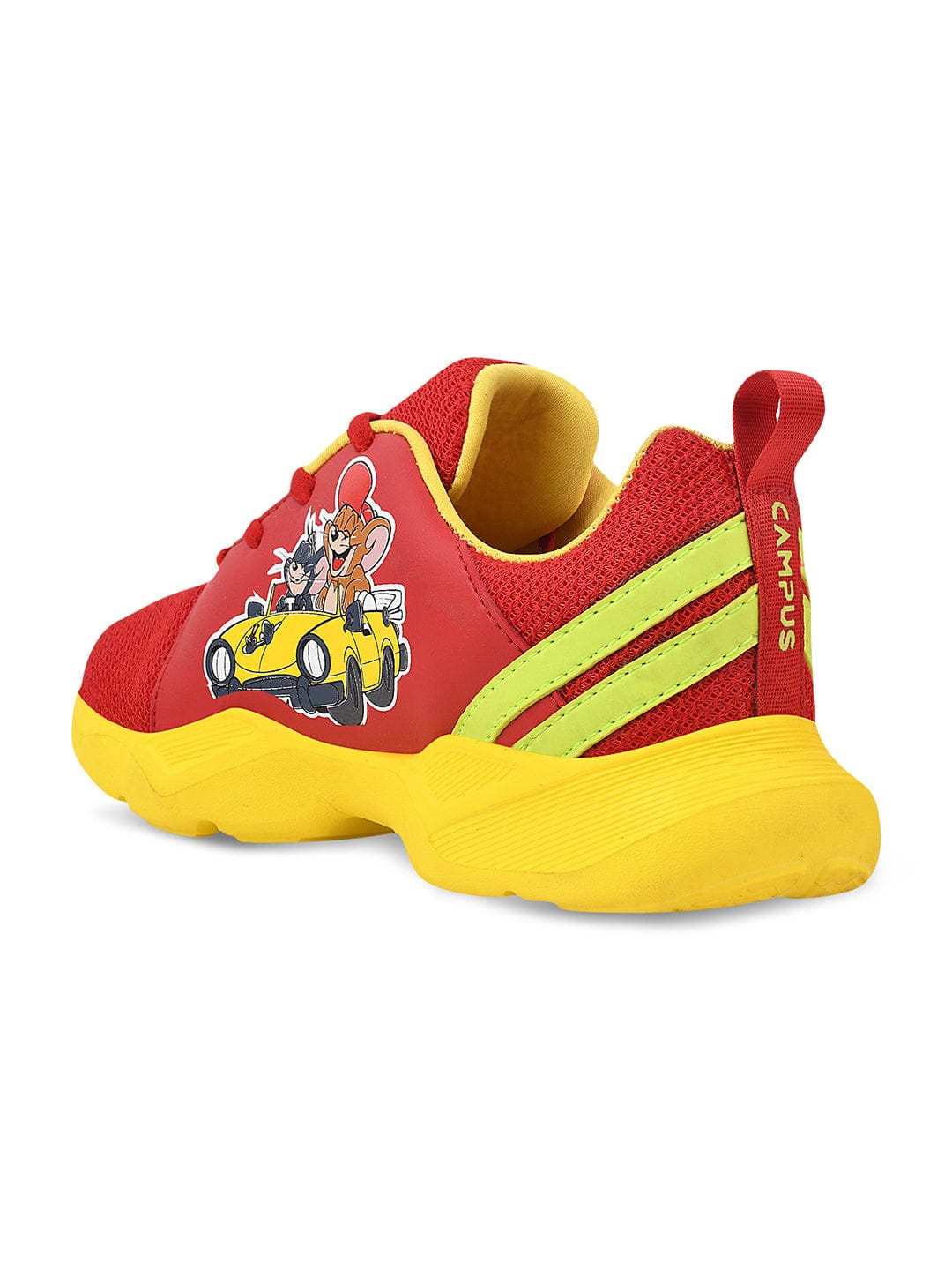 T&J-03 Red Kid's Running Shoes