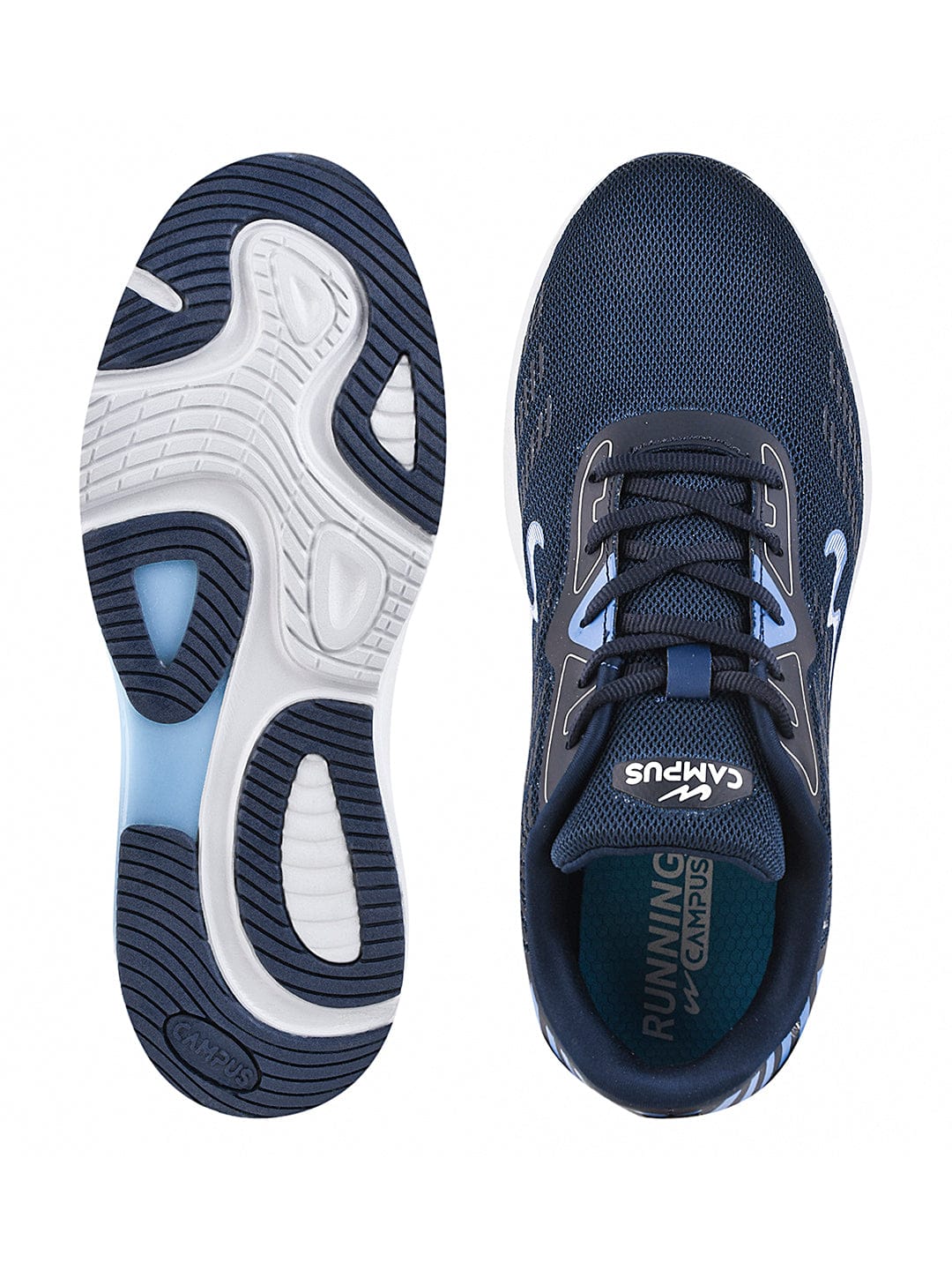 CAMP-EDGE Navy Men's Running Shoes