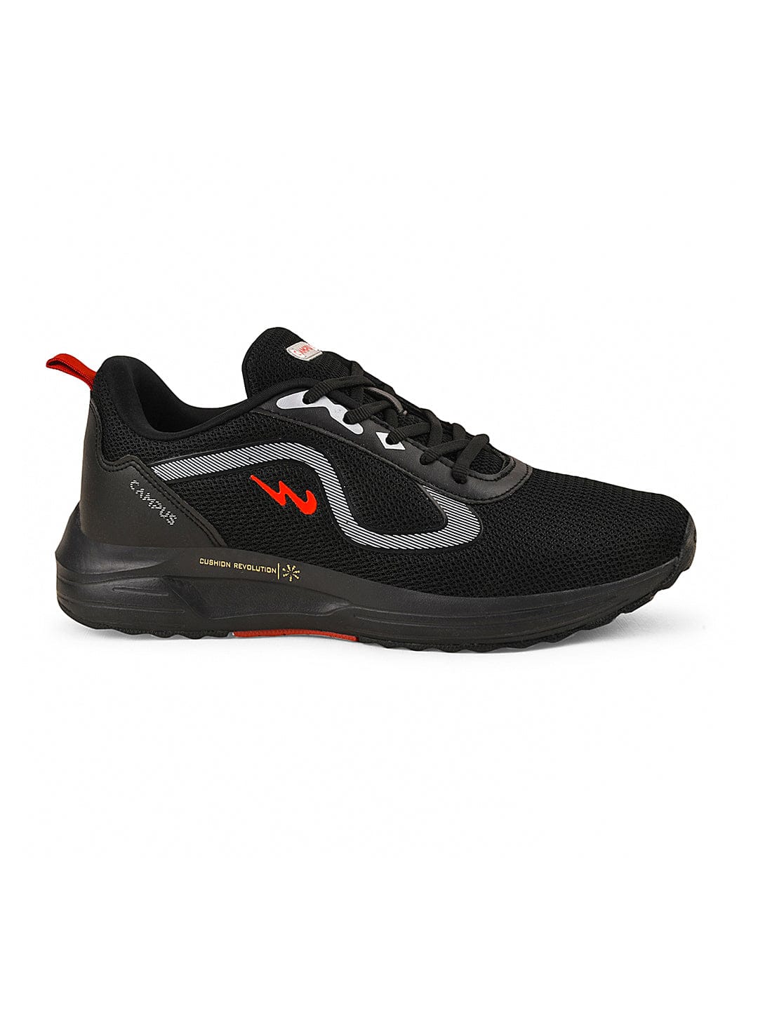 CAMP-ROSTER Black Men's Running Shoes