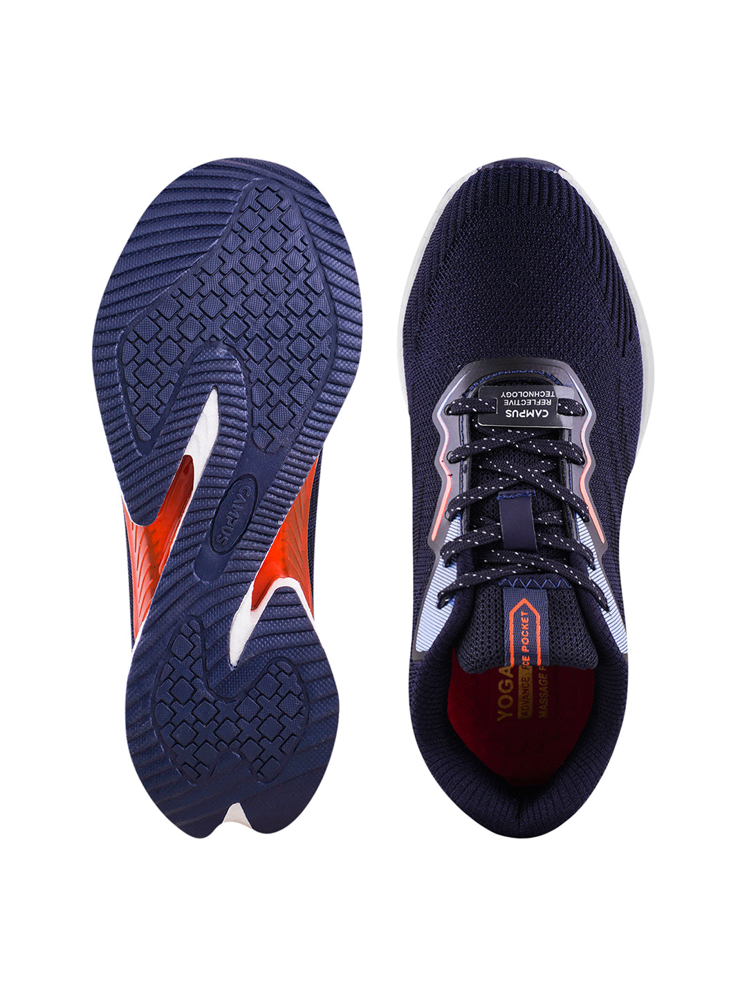 CORA Navy Men's Running Shoes