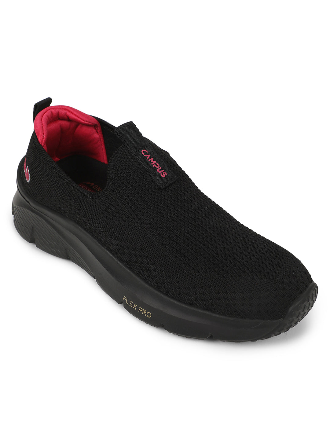 KURSTIN Black Women's Walking shoes