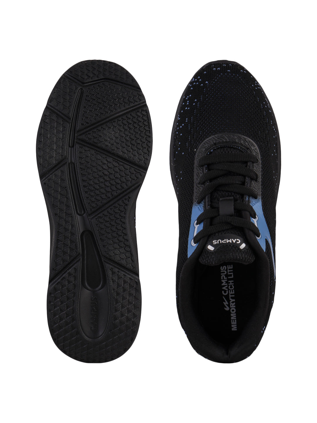 SWOOP Black Women's Sports Shoes