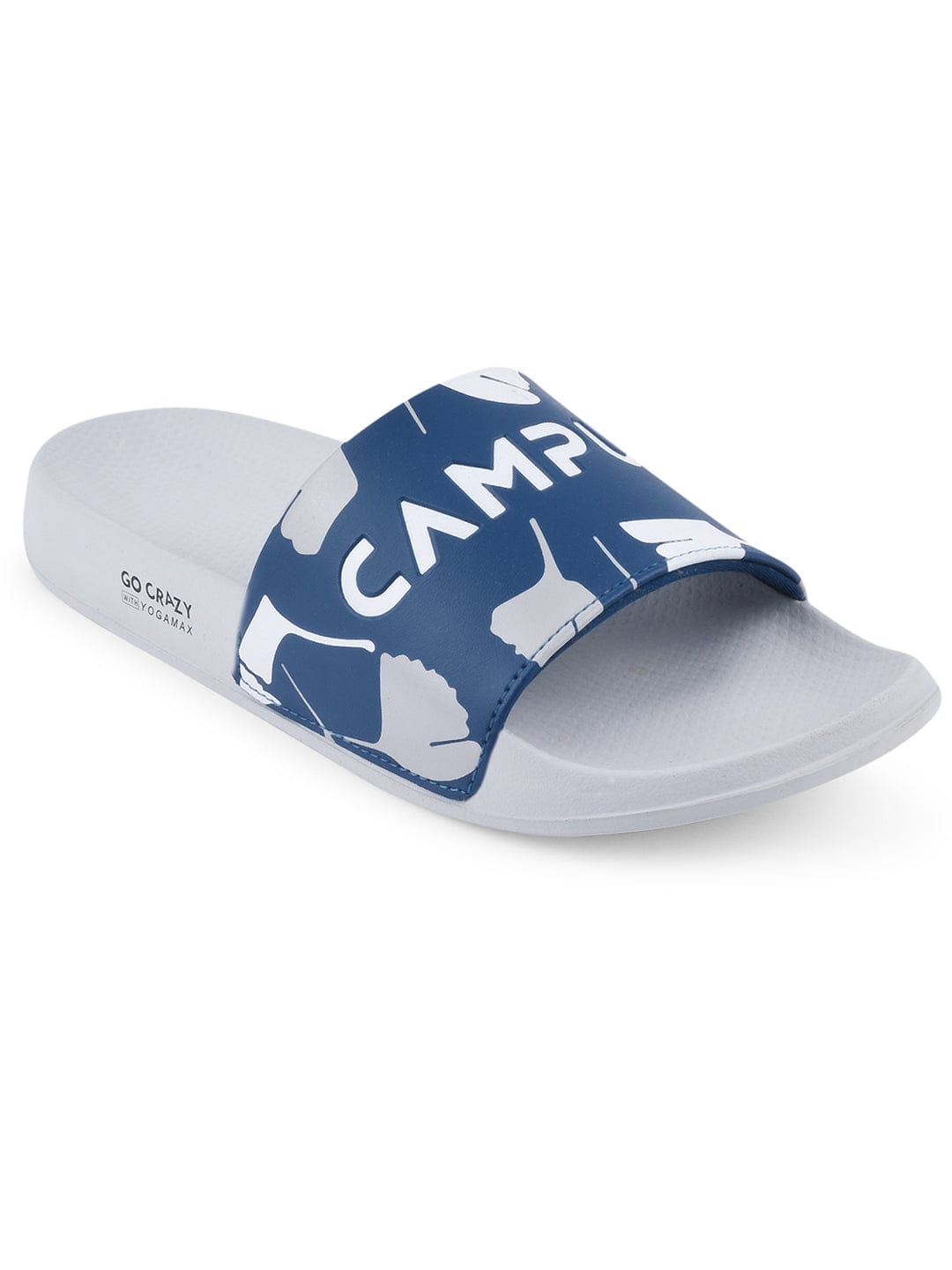 SL-433 Blue Men's Slides