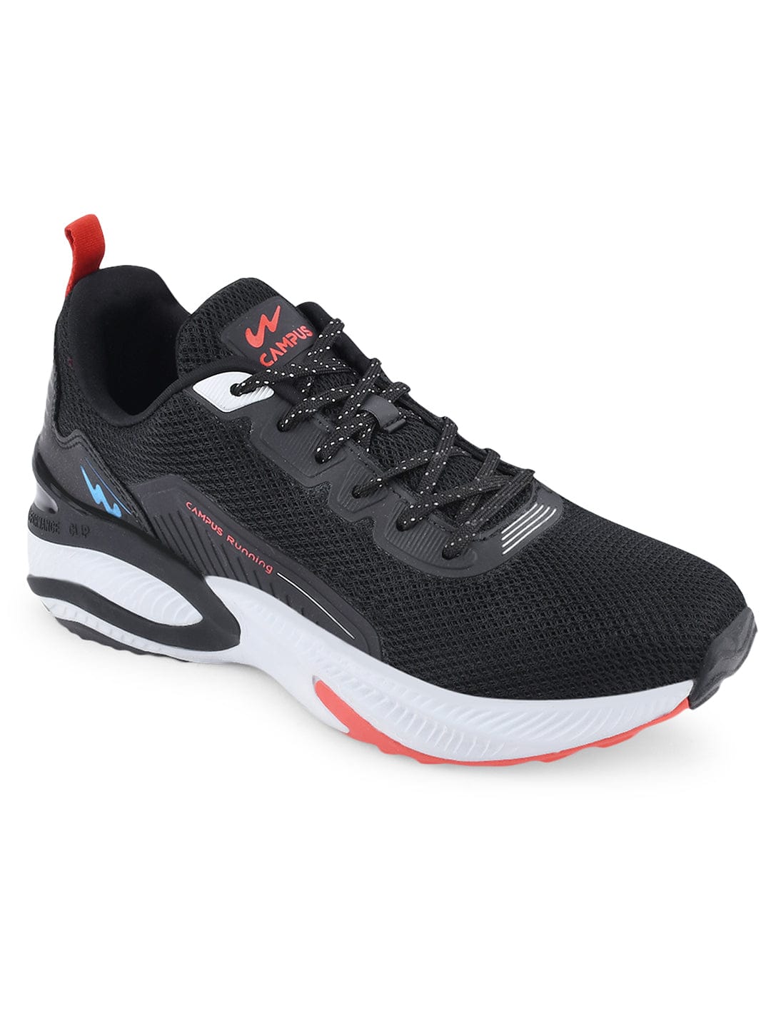 CAMP-HUSTUN Black Men's Running Shoes