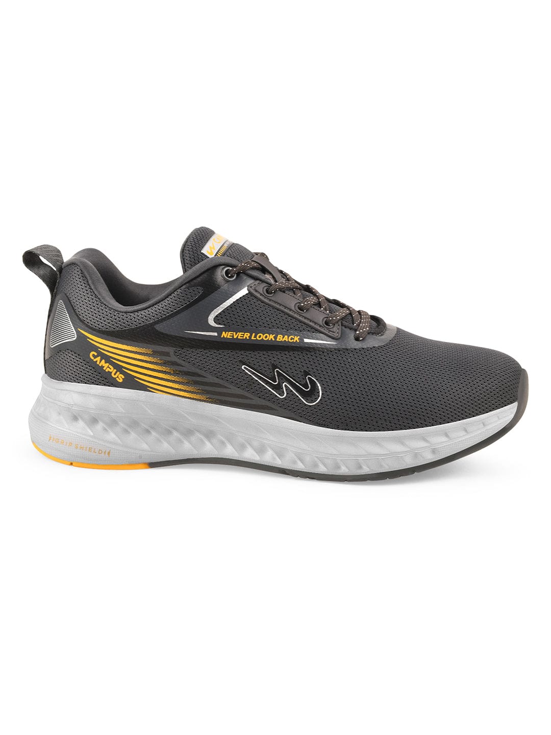 CAMP-DELIGHT Grey Men's Running Shoes