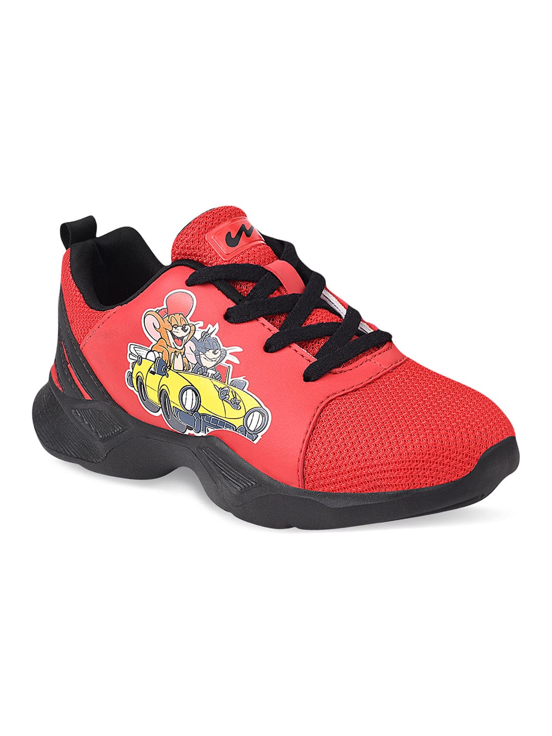 T&J-03 Red Kid's Running Shoes