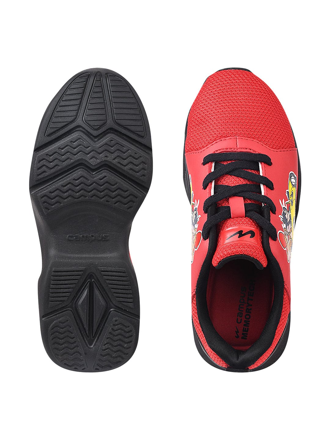 T&J-03 Red Kid's Running Shoes