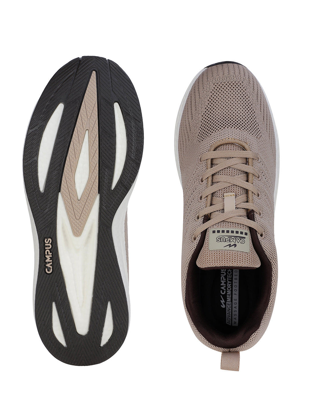 ROGERS Beige Men's Sports Shoes