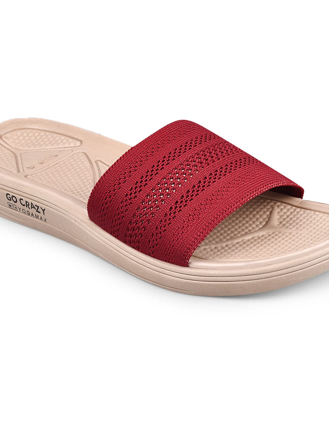 SL-404L-A Red  Women's Slides