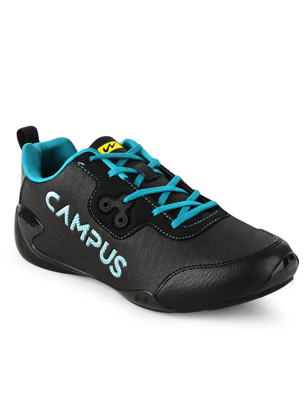 CAMP ZYLON Black Men's Sneakers