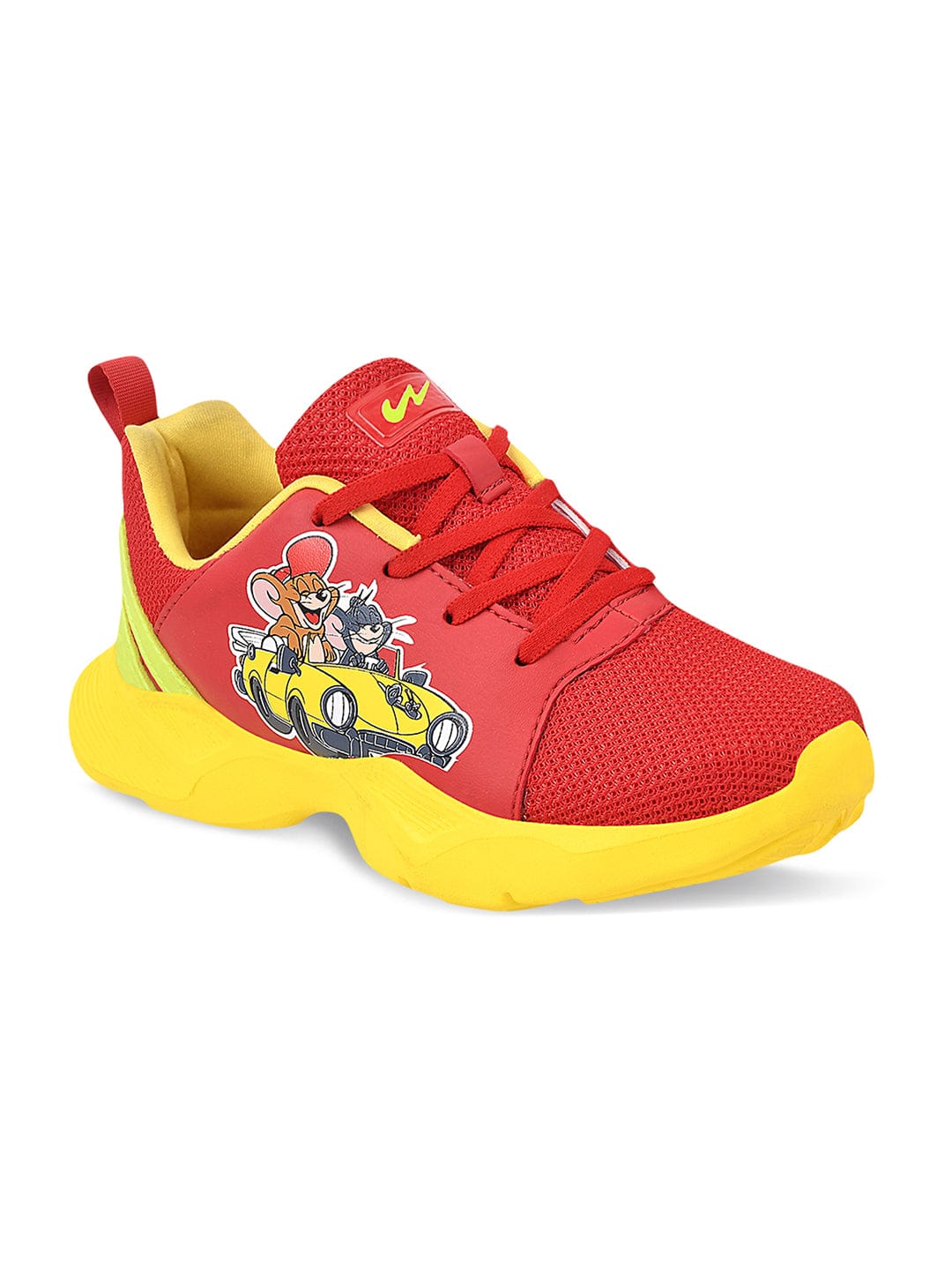 T&J-03 Red Kid's Running Shoes