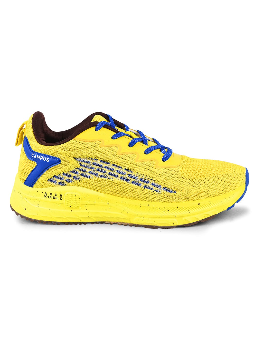 CAMP ALFRED Yellow Men's Running Shoes