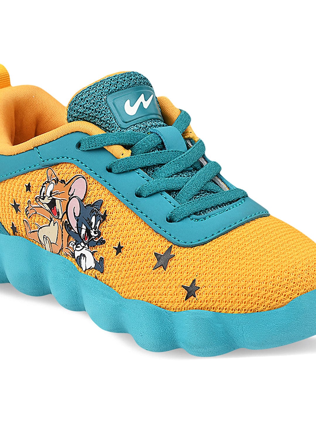 T&J-06 Yellow Kid's Casual Shoes