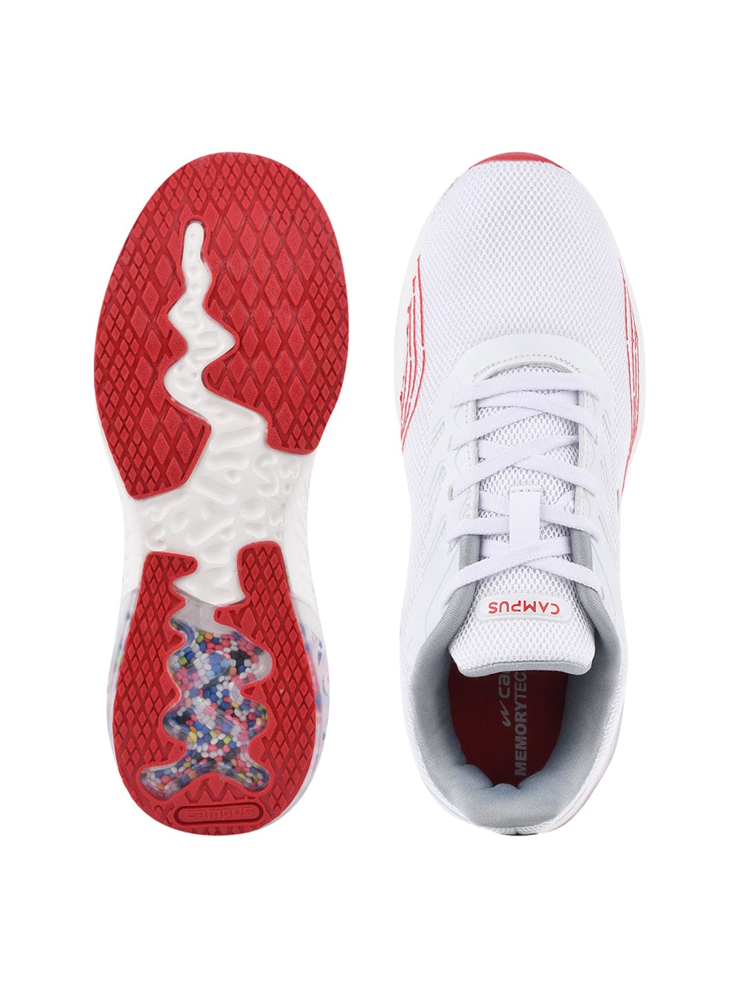 CAMP-FURRY CH White Child Running Shoes