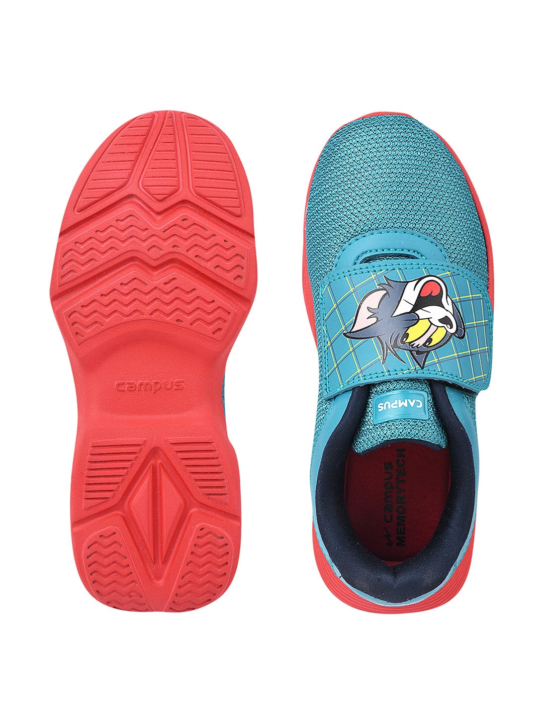 T&J-05V Blue Kid's Running Shoes