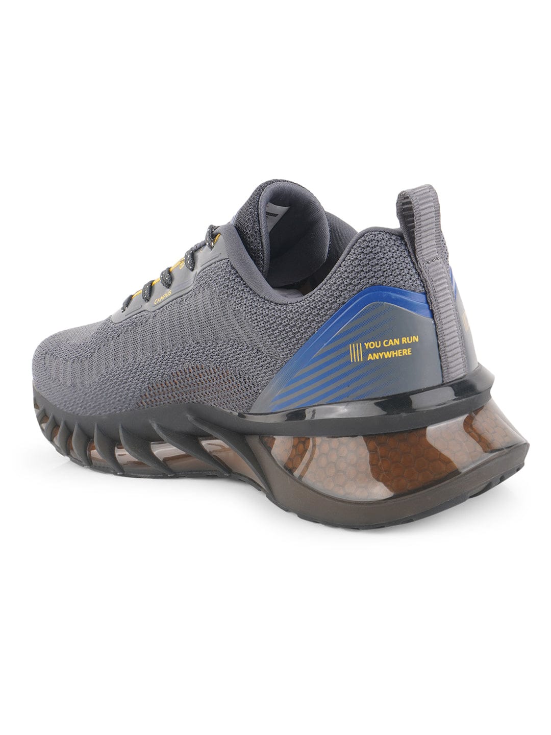 HOOD Grey Men's Running Shoes