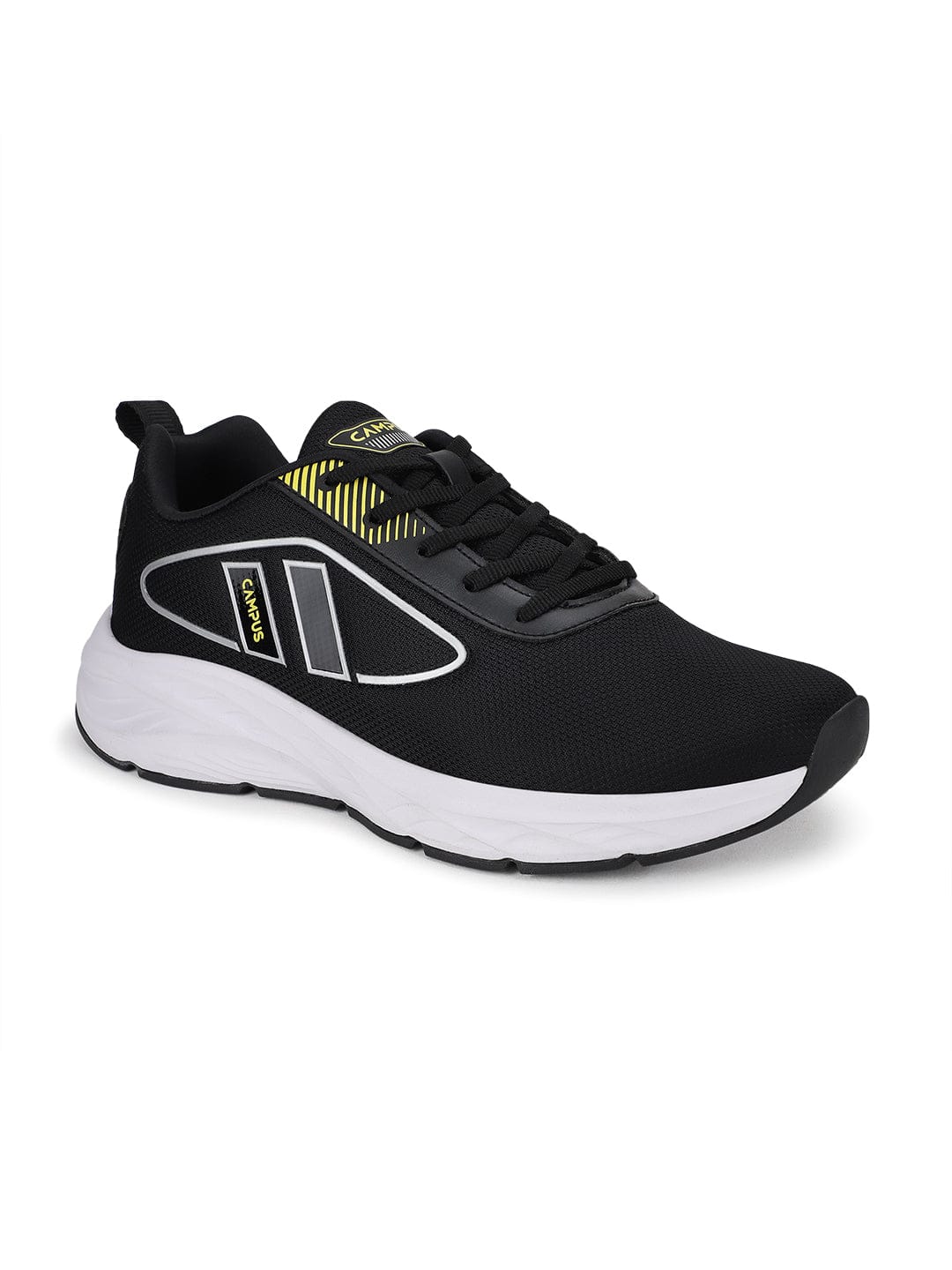 LUCIUS Black Men's Running Shoes