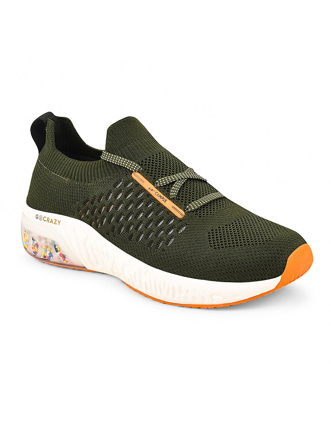 STREET RUN-CH Olive Child Running Shoes