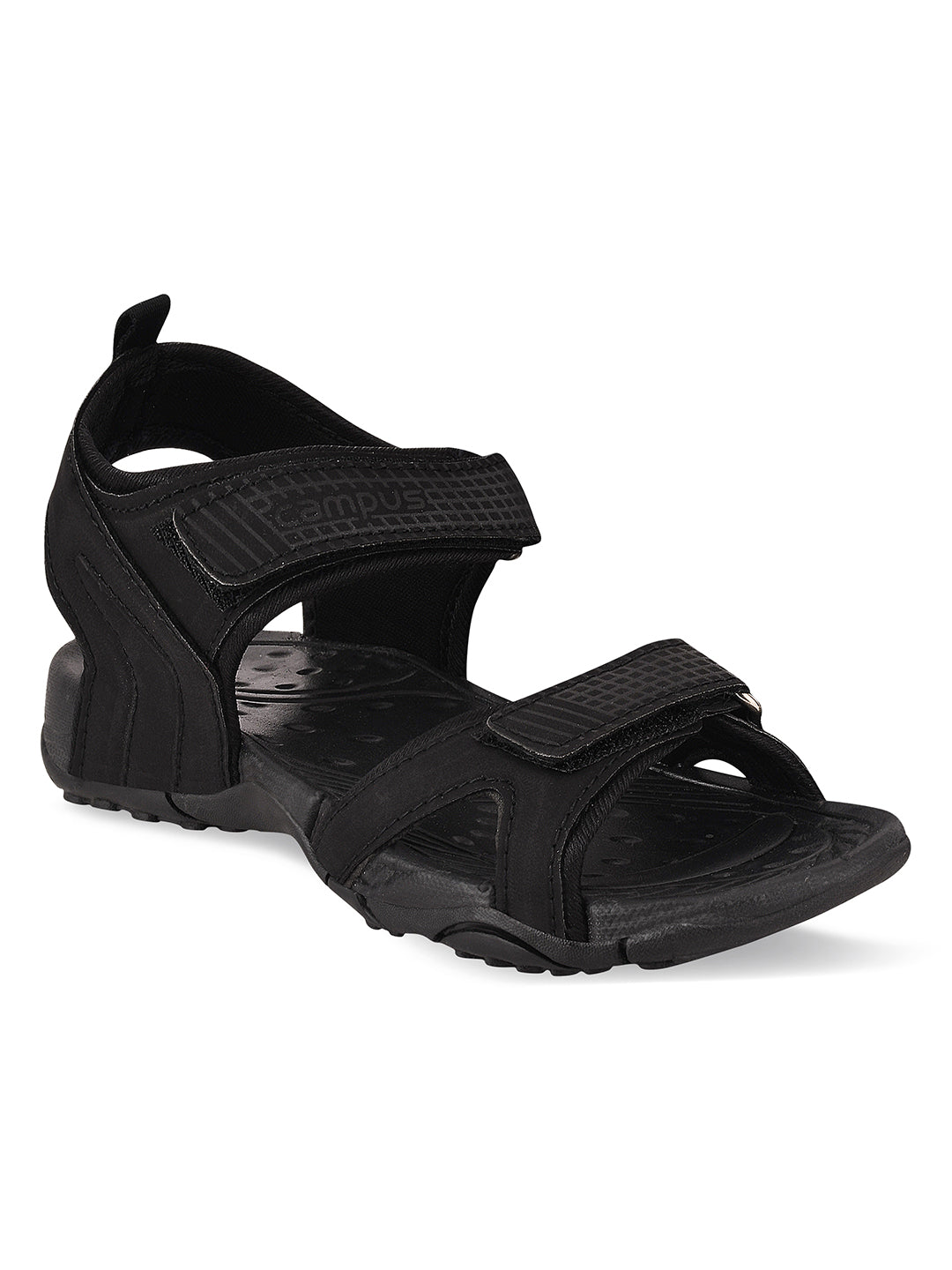 STRING-K Black Kid's Sandals