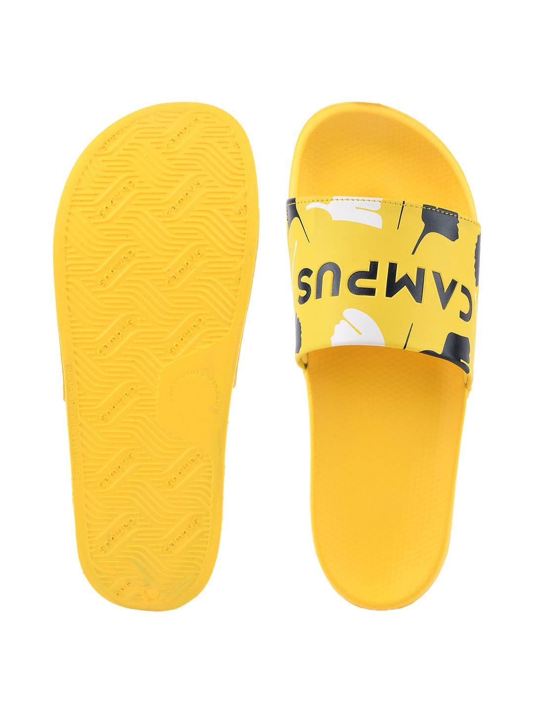 SL-433 Gold Men's Slides