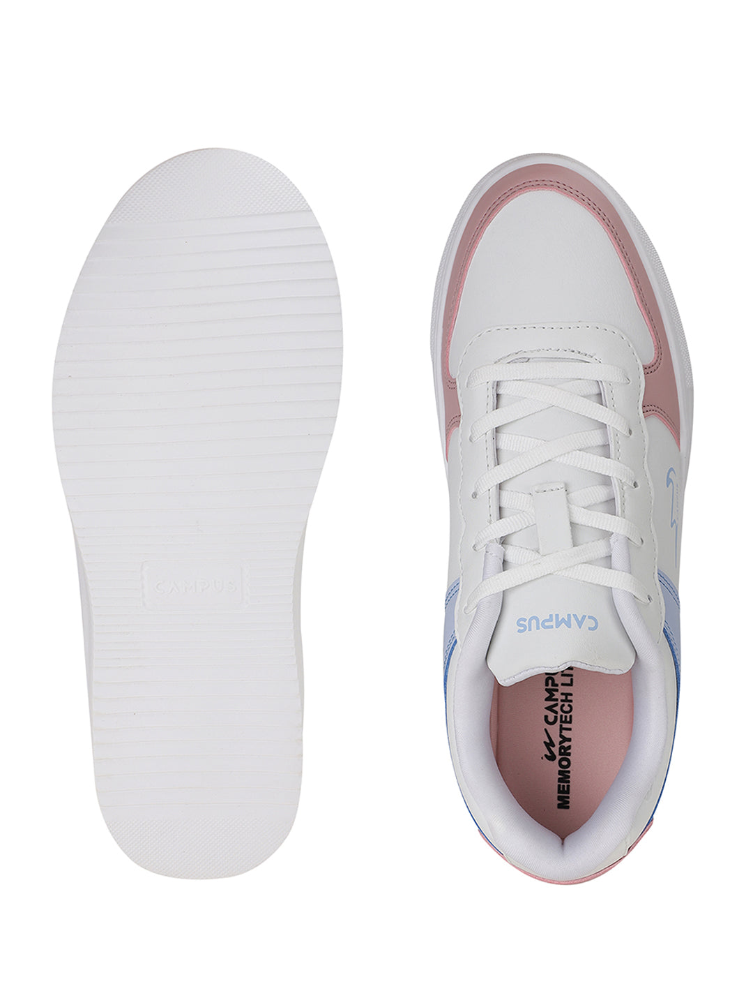 BOUGIE White Women's Sneakers