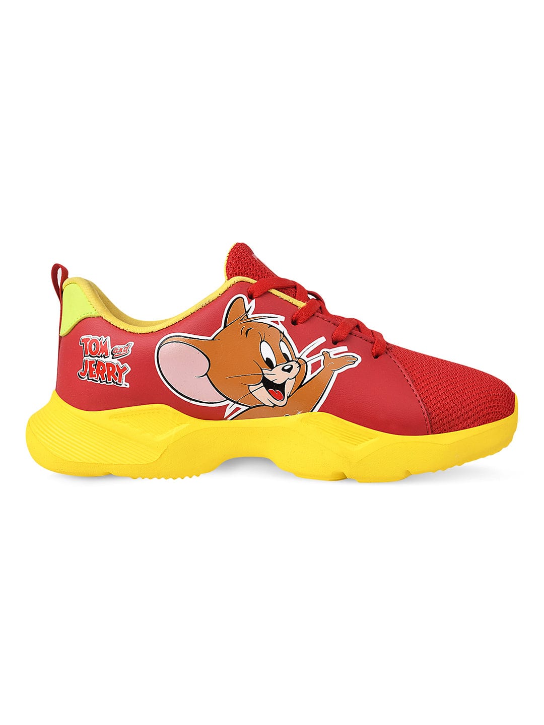 T&J-02 Red Kid's Running Shoes