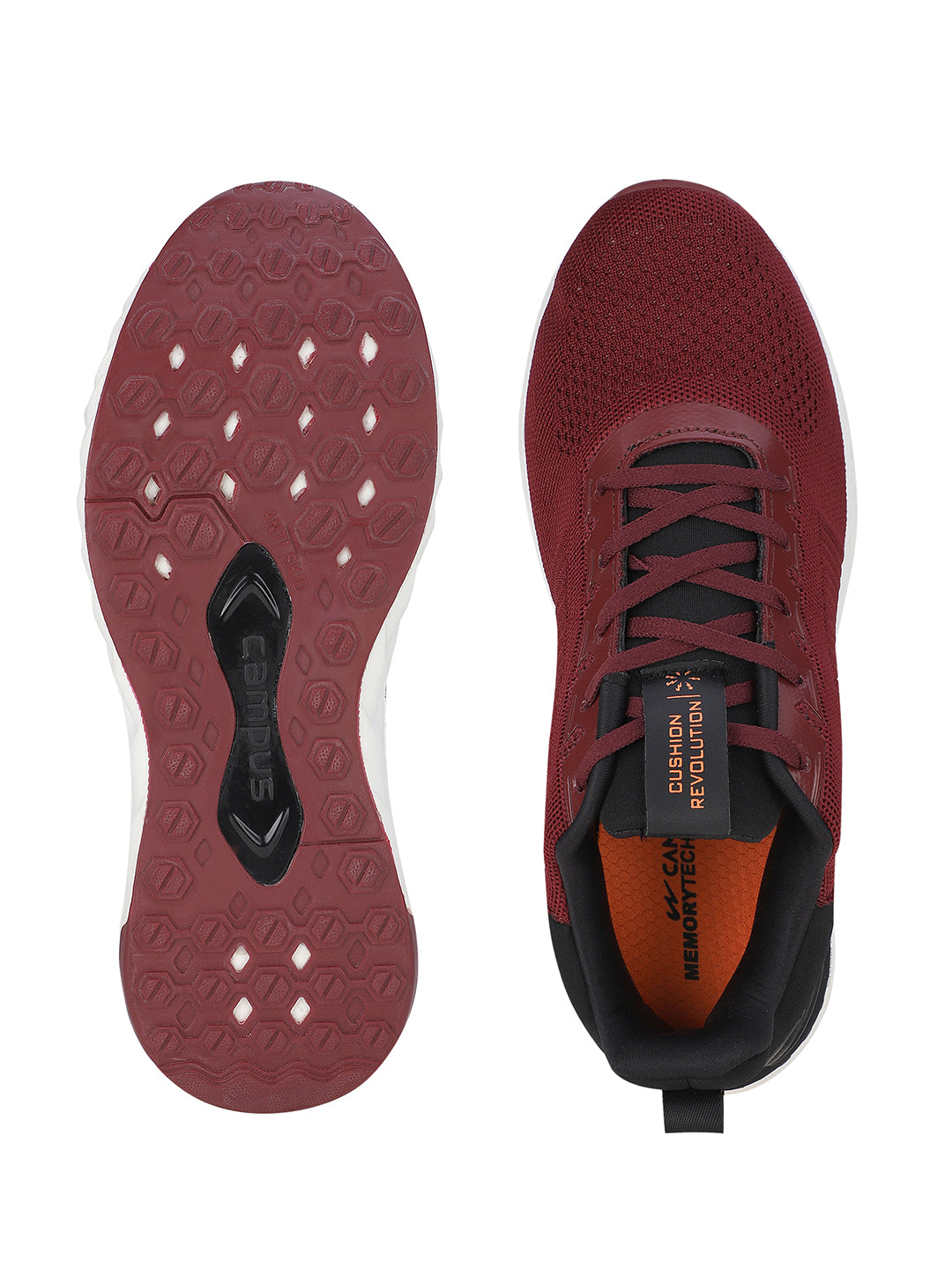 CHICAGO Burgundy Men's Running Shoes