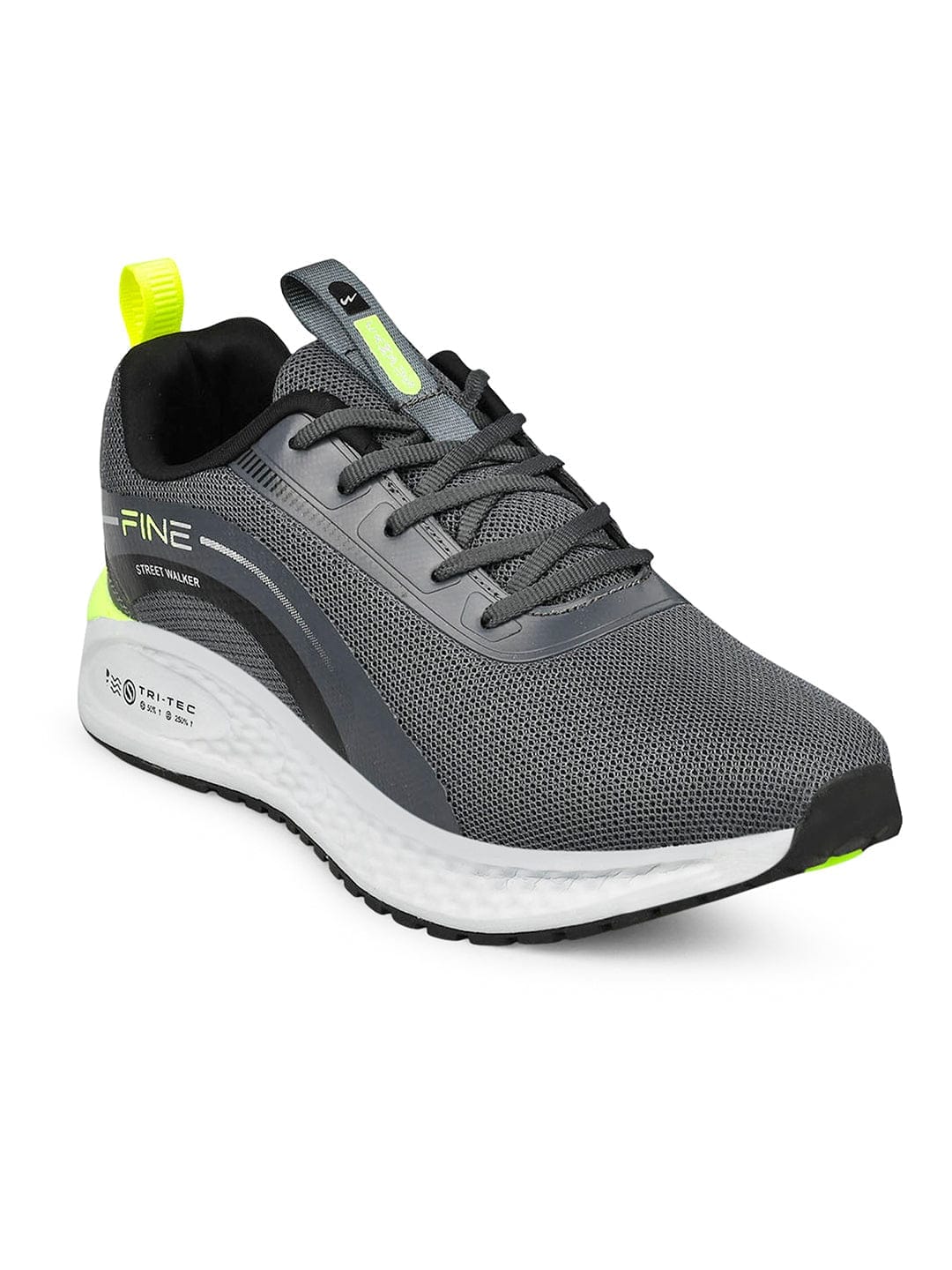 FINE Grey Men's Running Shoes