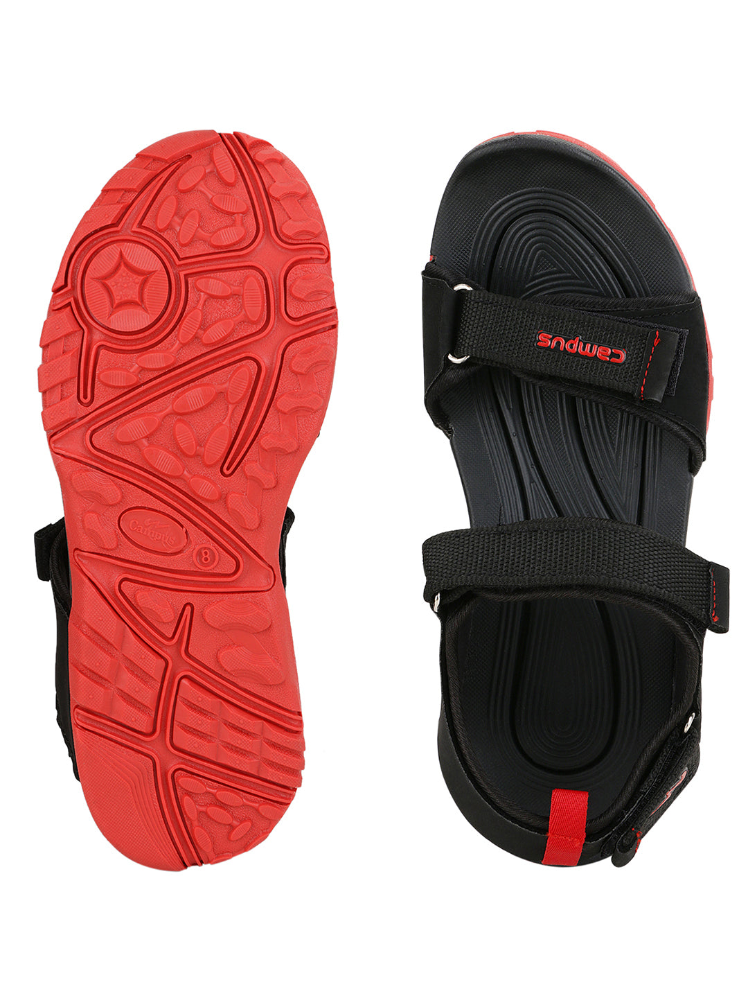 SD-159 (QUICK) Black Men's Sandals