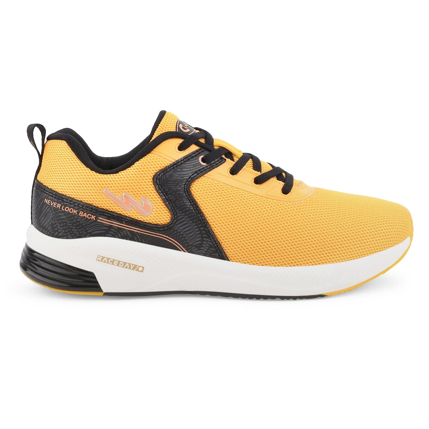 CAMP-SLASHER Yellow Men's Running Shoes