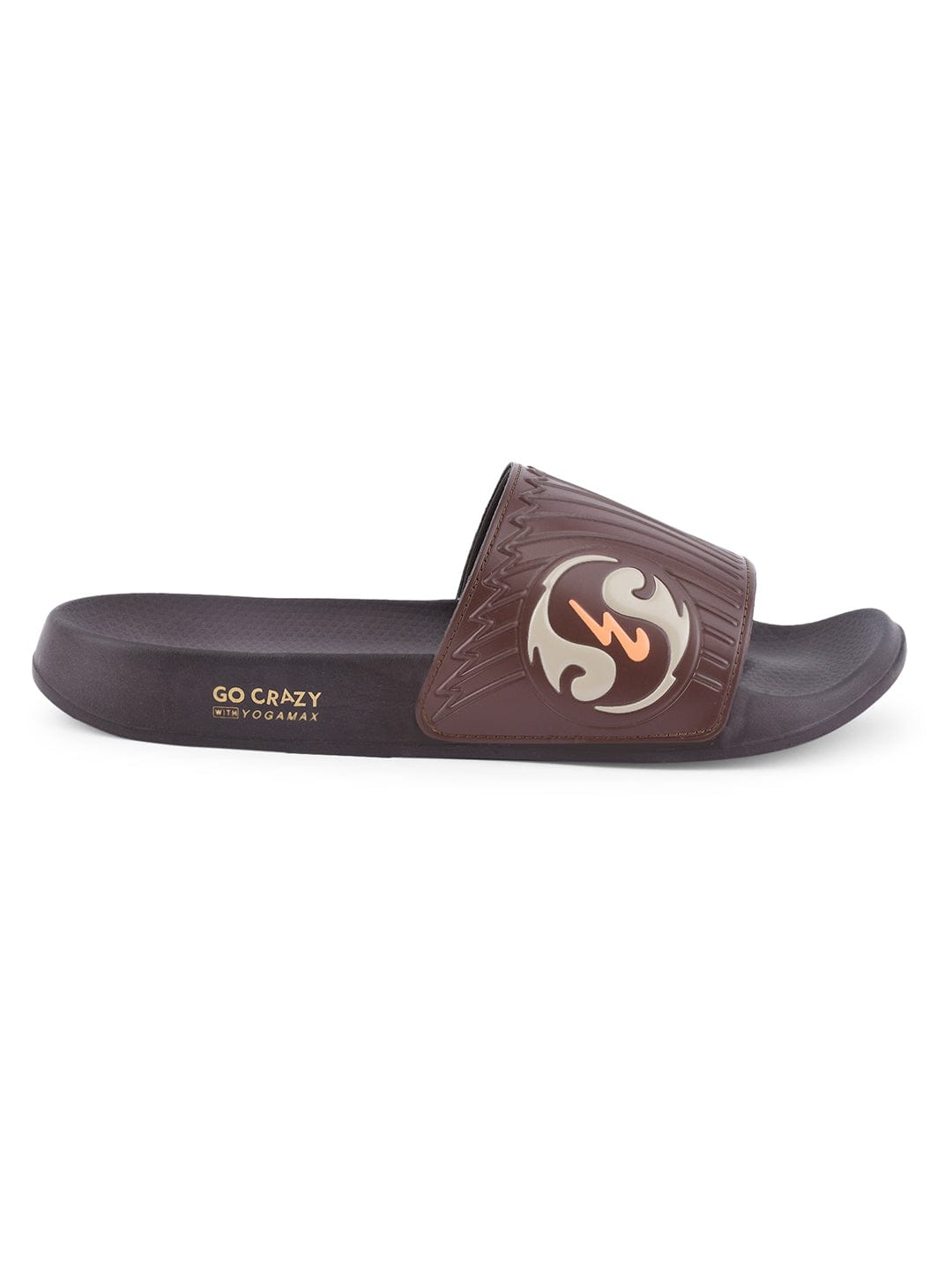 SL-430 Brown Men's Slides