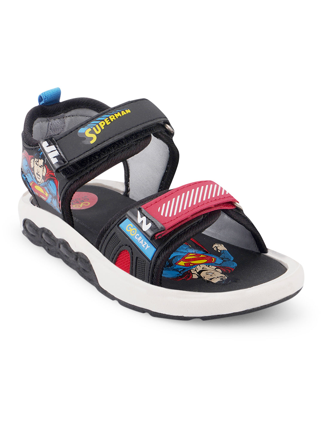 DRS-203 Black Kid's Sandals