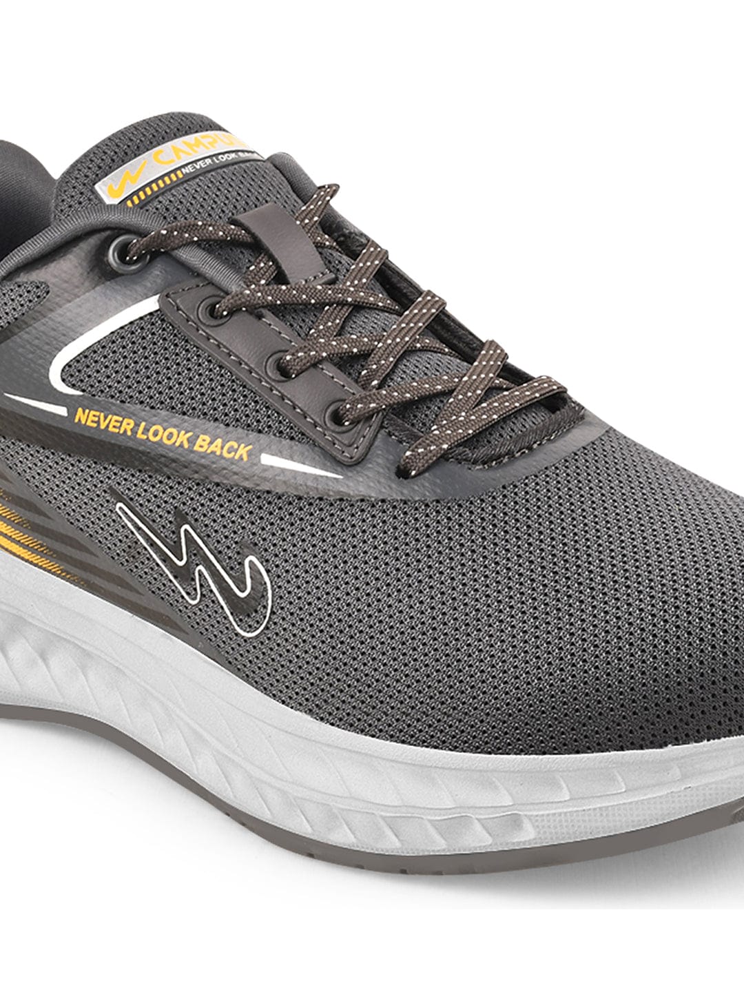 CAMP-DELIGHT Grey Men's Running Shoes