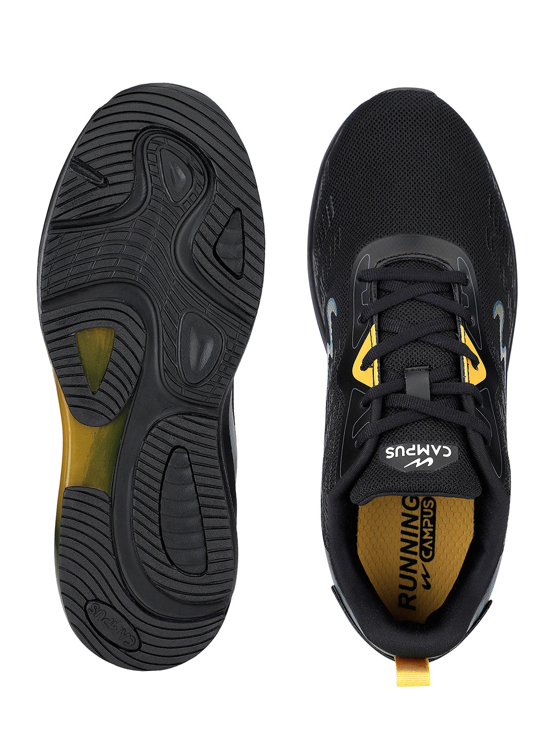 CAMP-EDGE Black Men's Sports Shoes