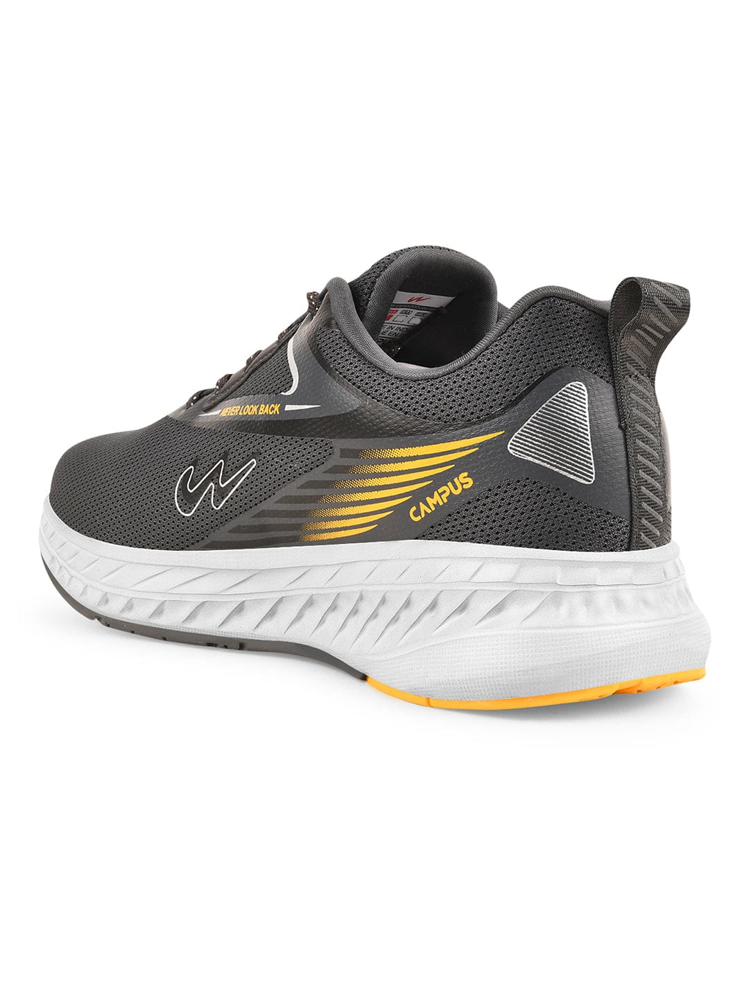 CAMP-DELIGHT Grey Men's Running Shoes