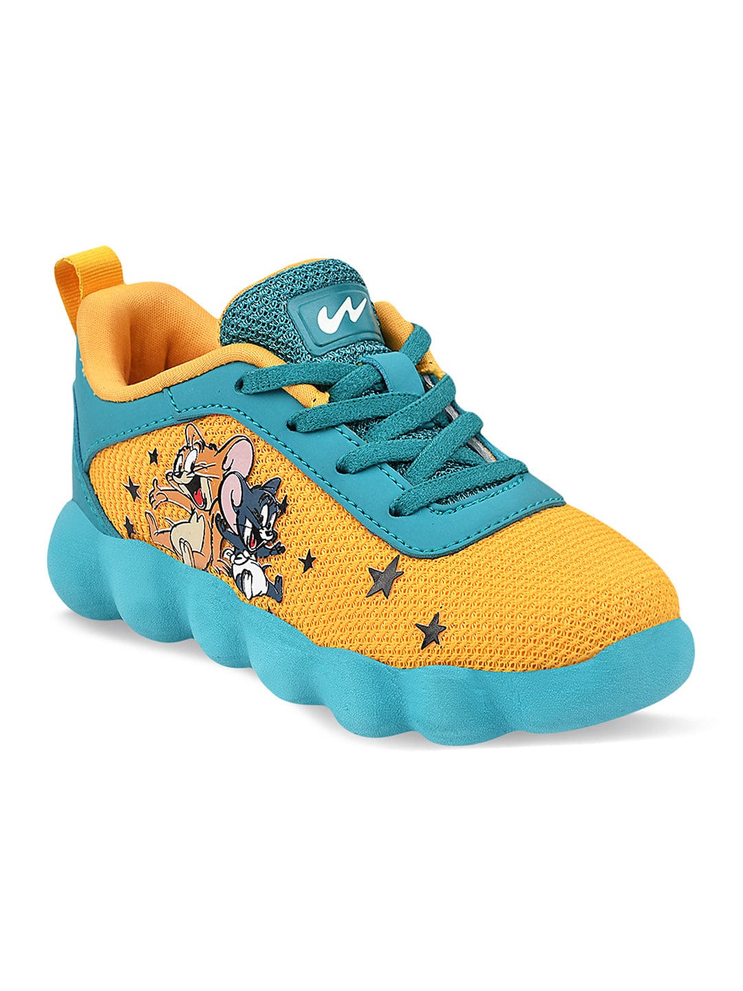 T&J-06 Yellow Kid's Casual Shoes