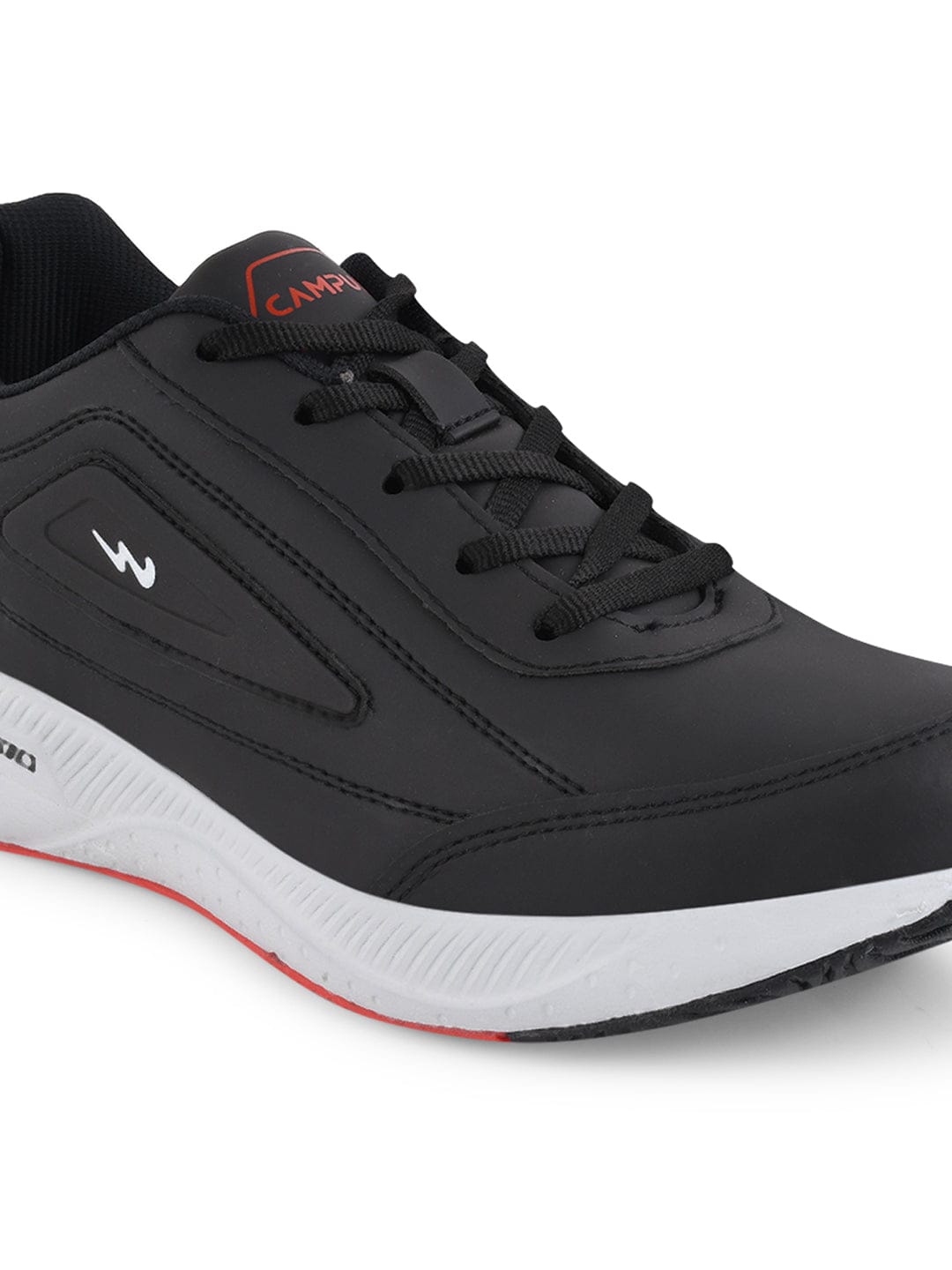 DUSK Black Men's Running Shoes