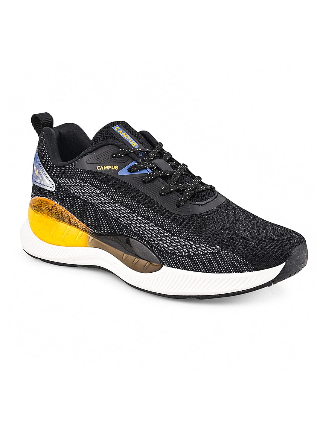 AGAIN Black Men's Running Shoes