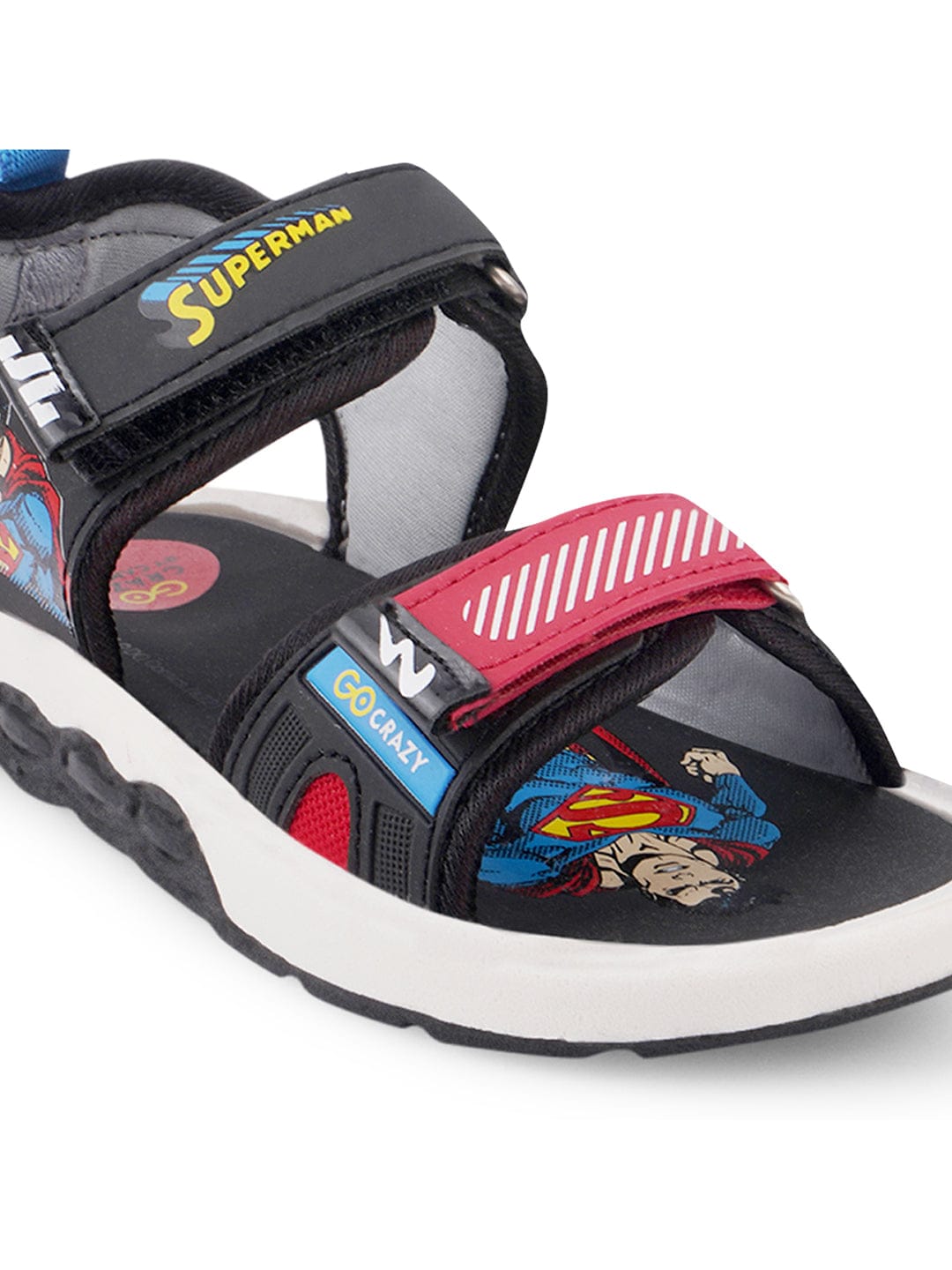 DRS-203 Black Kid's Sandals