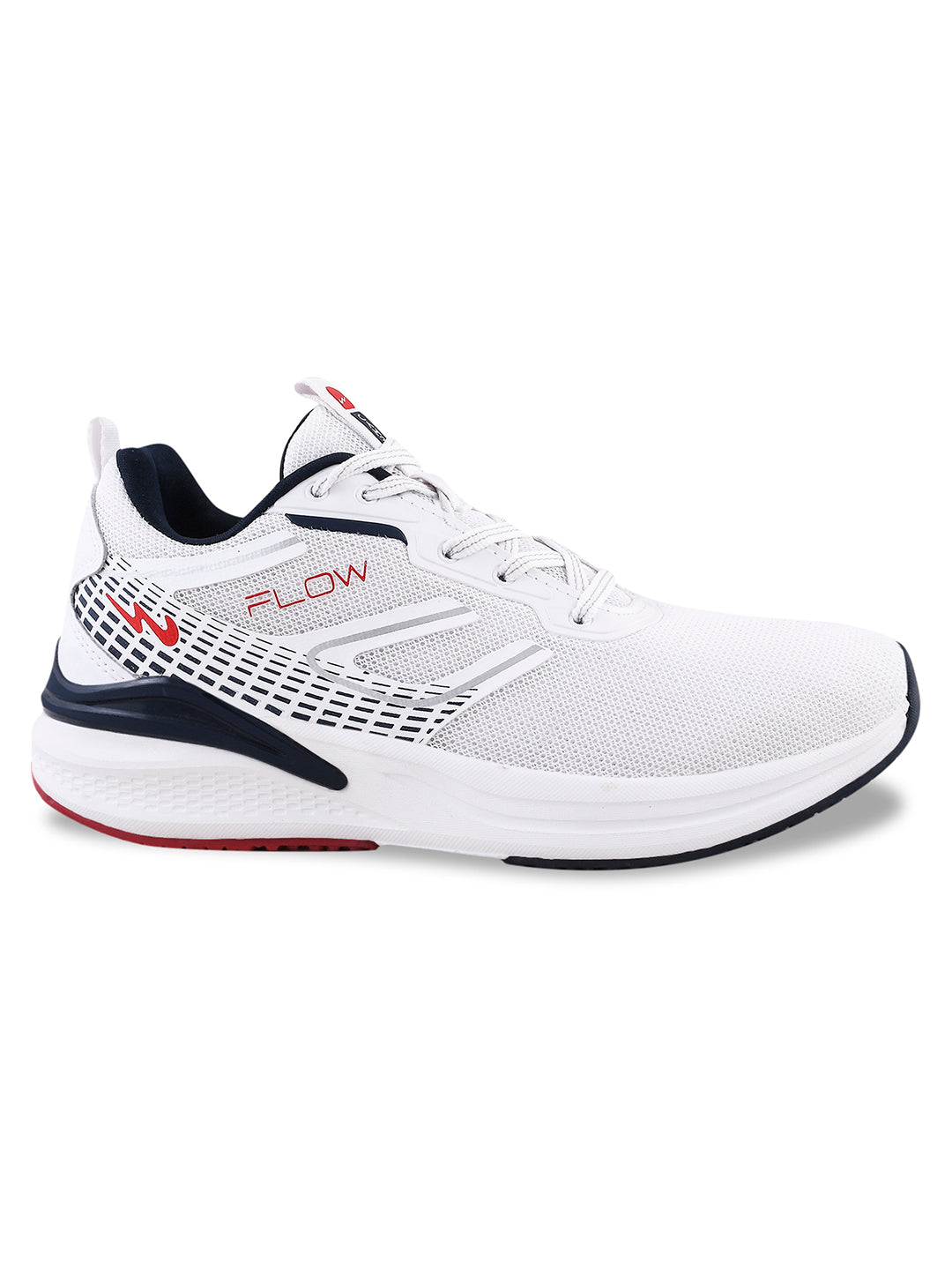 FLOW PRO White Men's Running Shoes